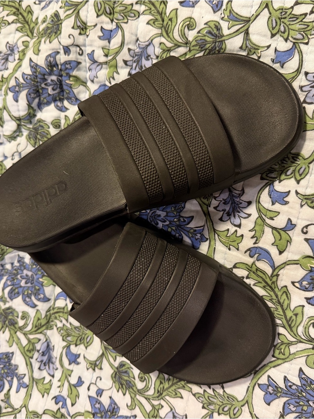 adidas Adilette Stripe Comfort Slide Sandals